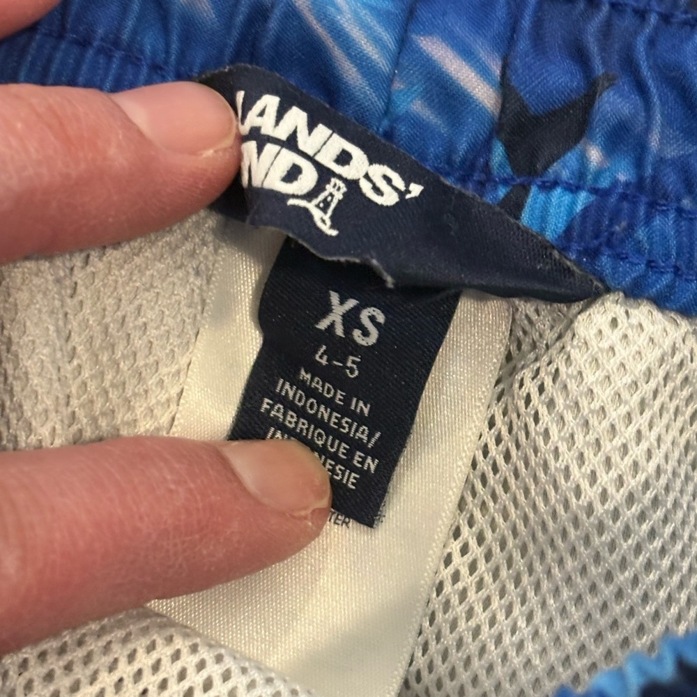 Lands' End & Crewcuts Swim Rashguard Set - Picture 4 of 5
